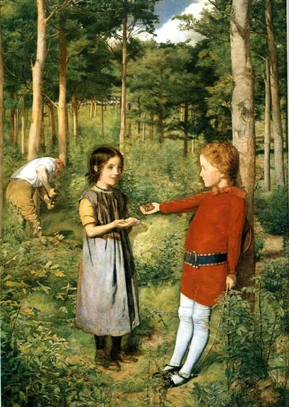 Sir John Everett Millais, The Woodman’s Daughter, 1851