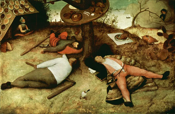 Pieter Bruegel the Elder, The Land of Cockaigne, 1567